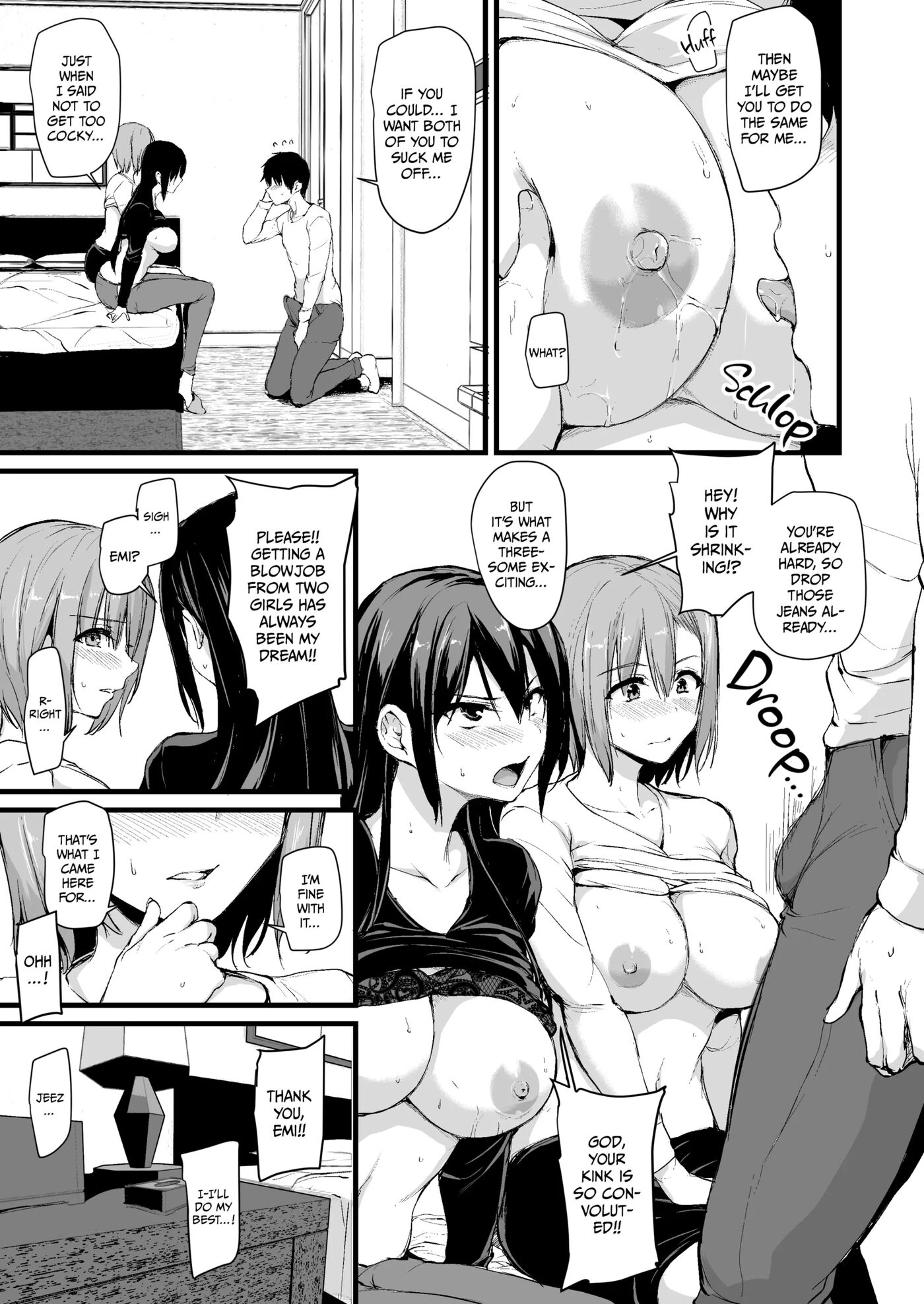 I Can't Get It Up Without Two Pairs Of Big Breasts, So My Wife Brought Her Friend! Chapter 1000 Page 12